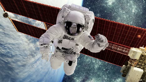 Astronaut-Im-Weltraum